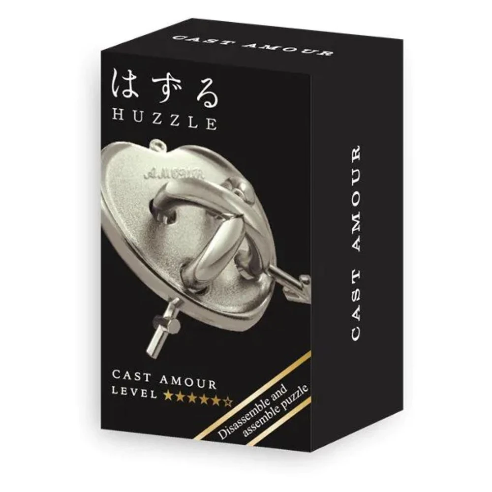 LUDICUS GAMES Ördöglakat Huzzle Cast Mini Amour silver 515181