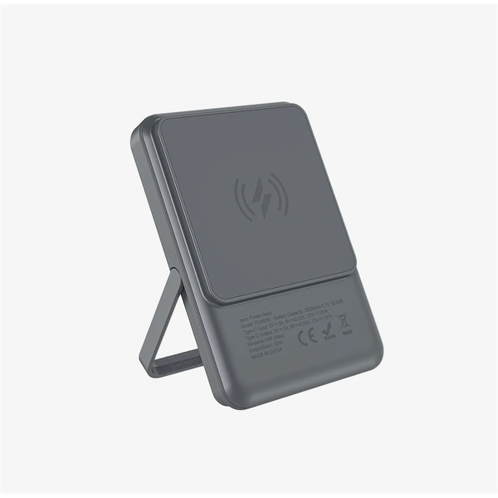HIKSEMI Wireless akkubank 5000mAh 15W grau