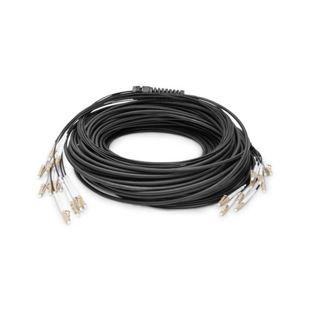 DIGITUS Fiber Optic LC/UPC Összekötő Fekete 30m DK-2433CU030BK-BBB