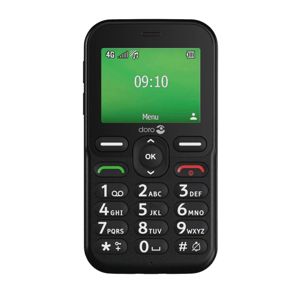 DORO telefon celular Leva E10 4G 128MB negru DOLEE10B