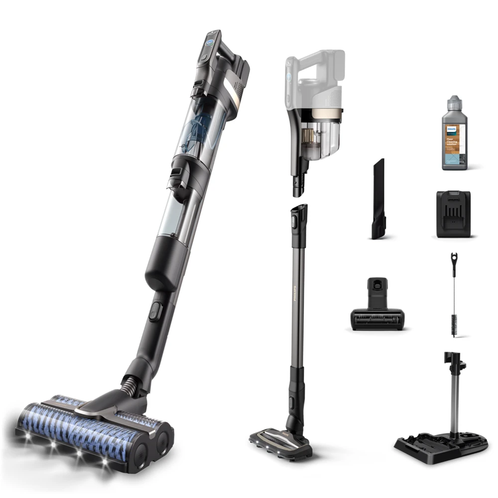 PHILIPS XW9463/11 AquaTrio 9000 Vezeték nélküli porszívó és felmosó