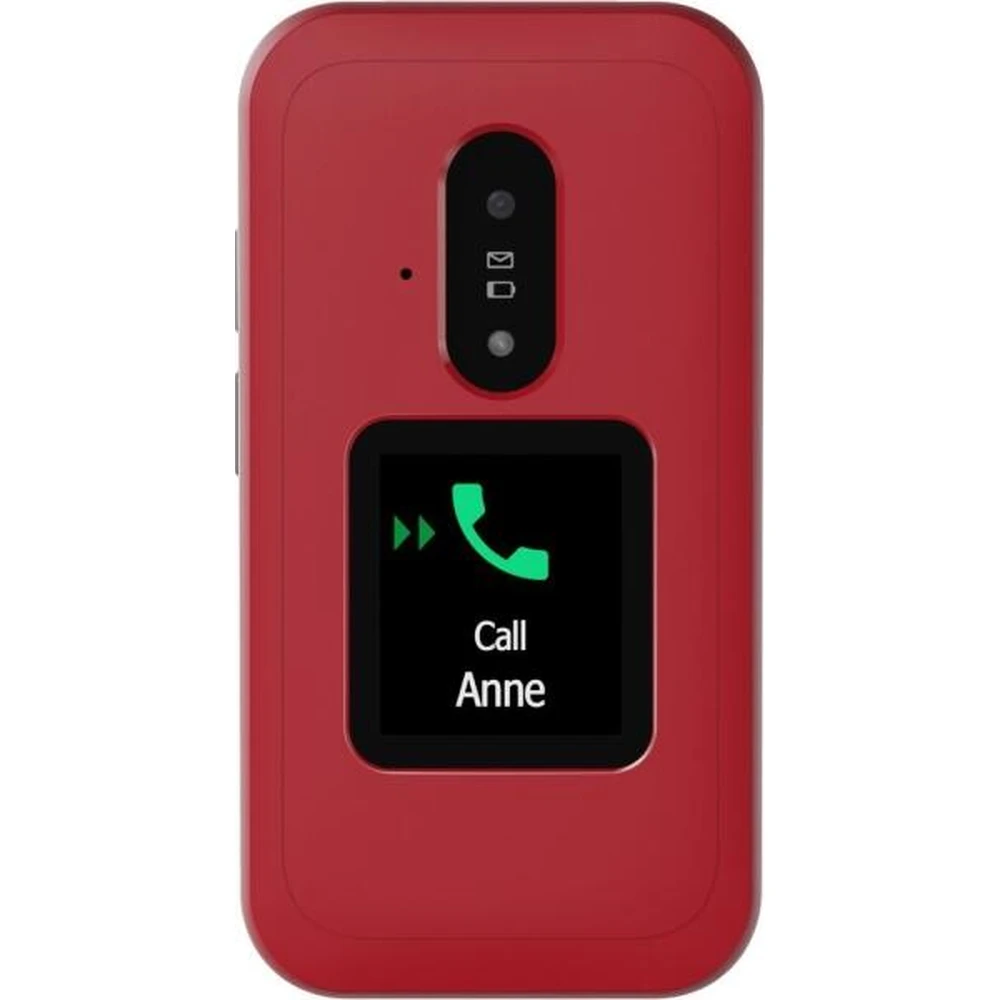 DORO telefon celular Leva E30 4G 128MB rosu alb DOLEE30R