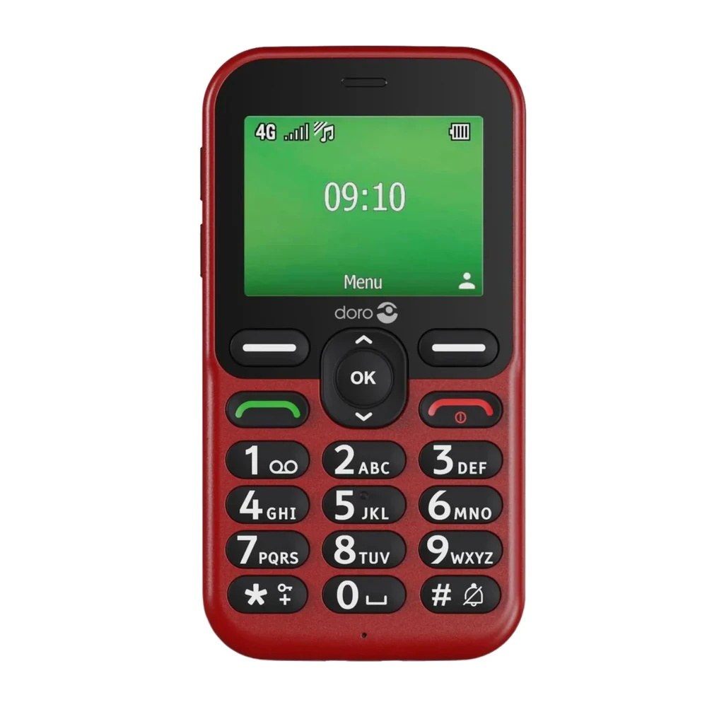 DORO telefon celular Leva E10 4G 128MB roșu DOLEE10R