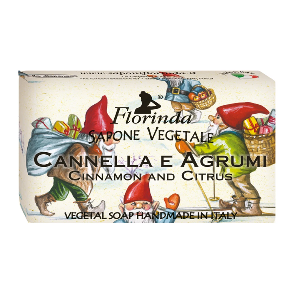 FLORINDA Soap Christmas fahéj and citrus 100 g