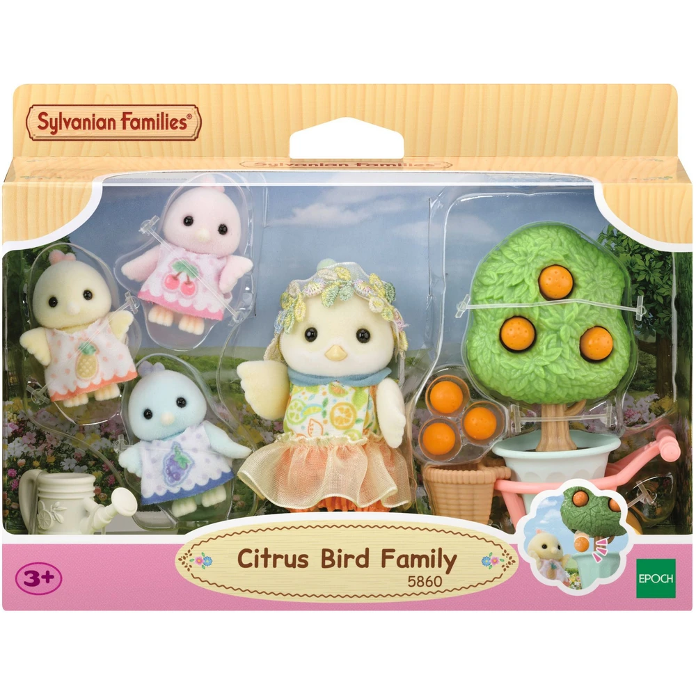 EPOCH Sylvanian Families Citrommadár family 5860