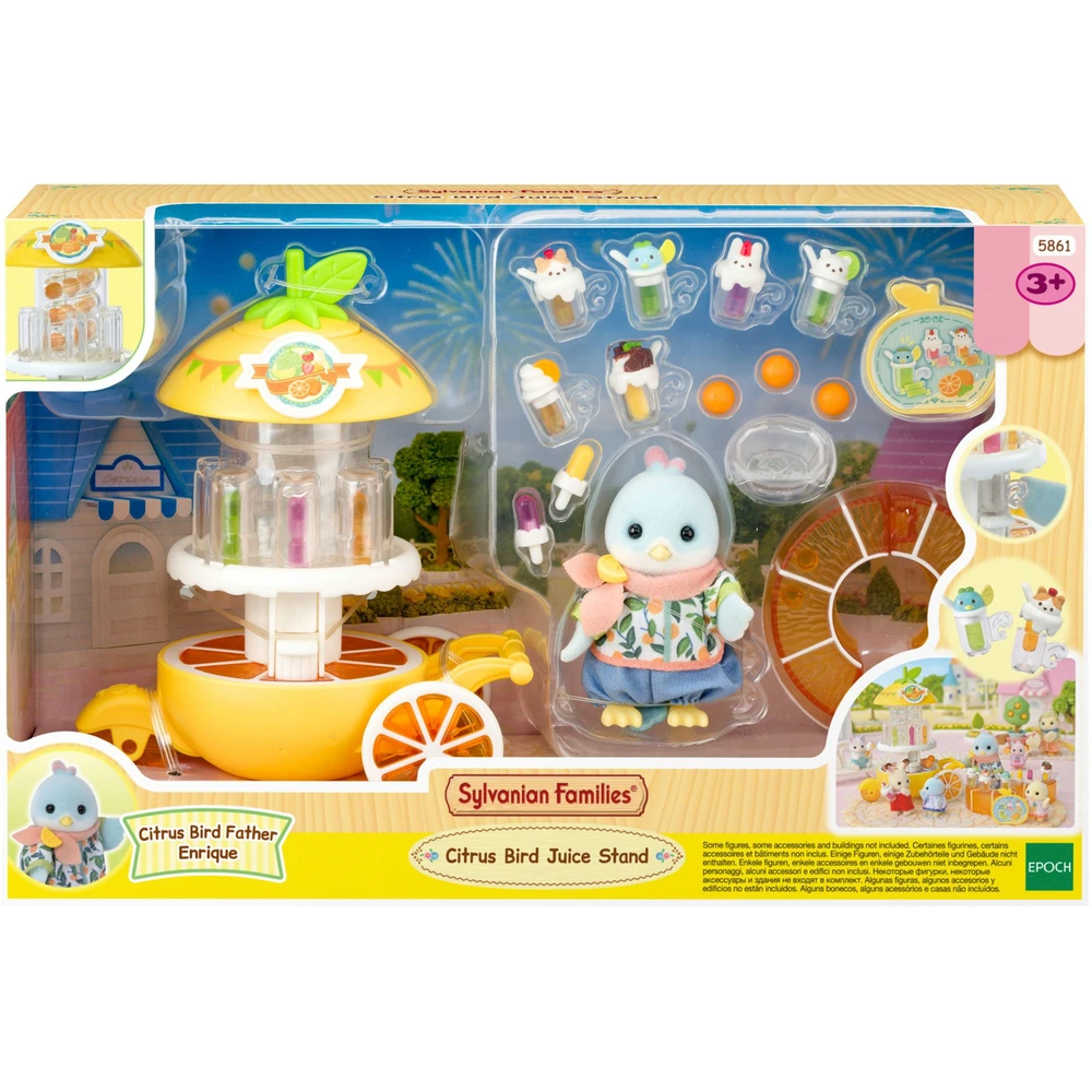 EPOCH Sylvanian Families Citrommadár gyümölcslébár game set 5861