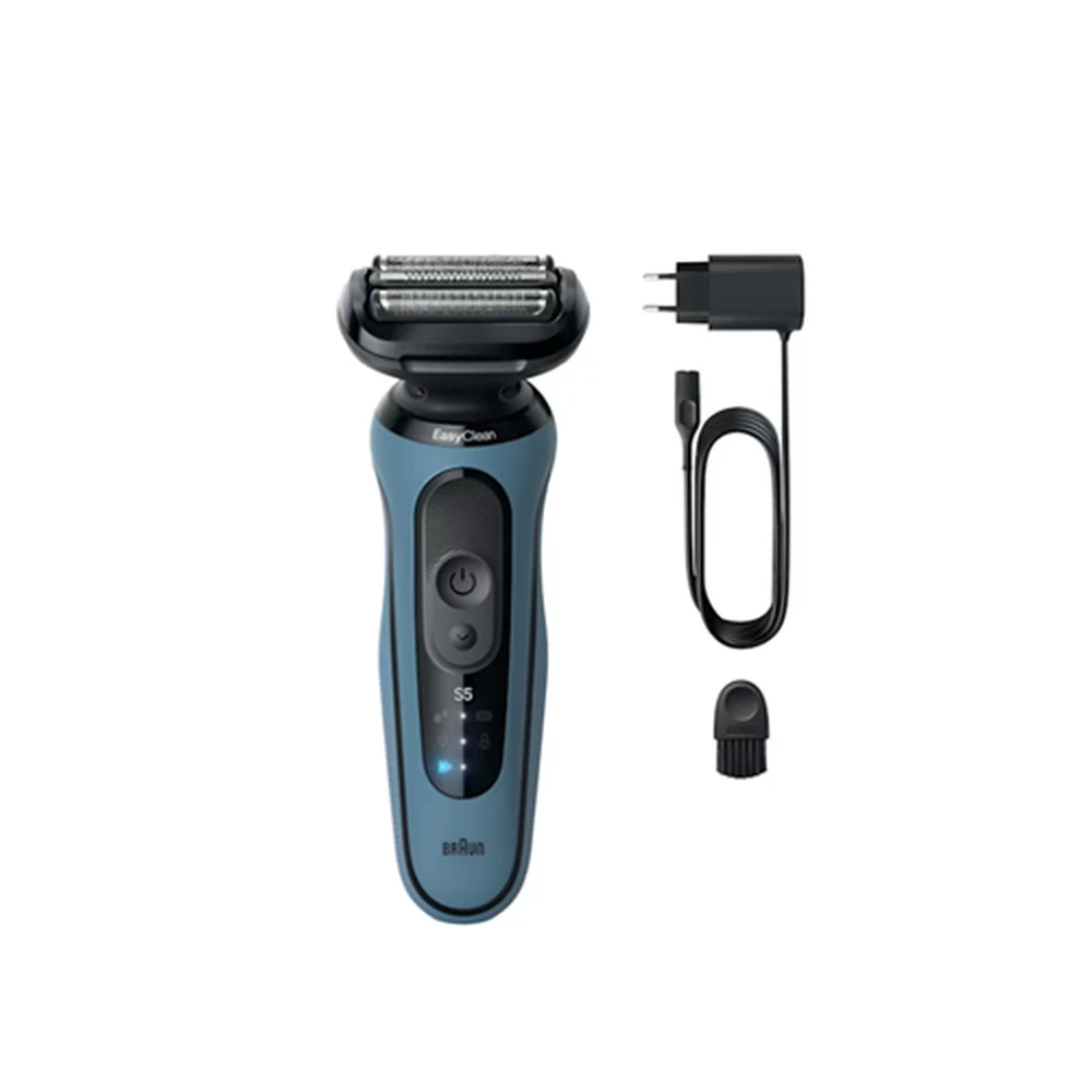 BRAUN Series 5 52-A1000s Wet&Dry Electronic razor black-blue