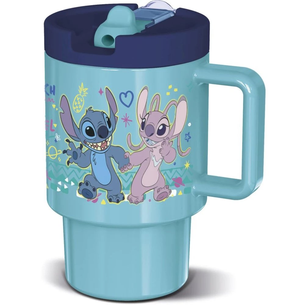 LUDICUS GAMES Füles šolja Stitch 530 ml plava STOR0566
