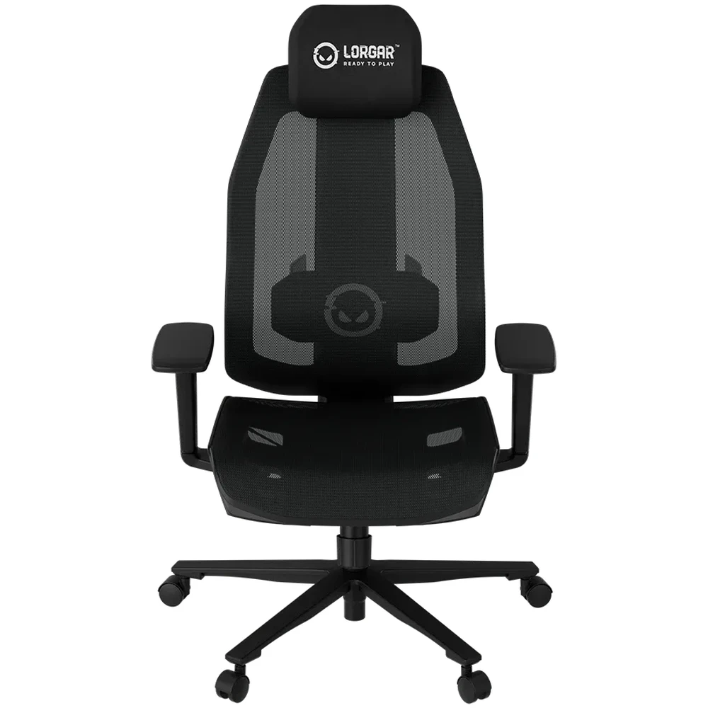 LORGAR CHP51 Gamer chair black-white LRG-CHP51-BW