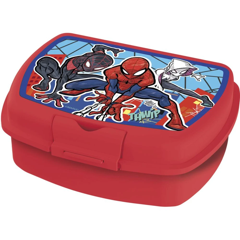LUDICUS GAMES Kutija za ručak Spider-Man 18 x 14 x 7 cm crvena STOR5386