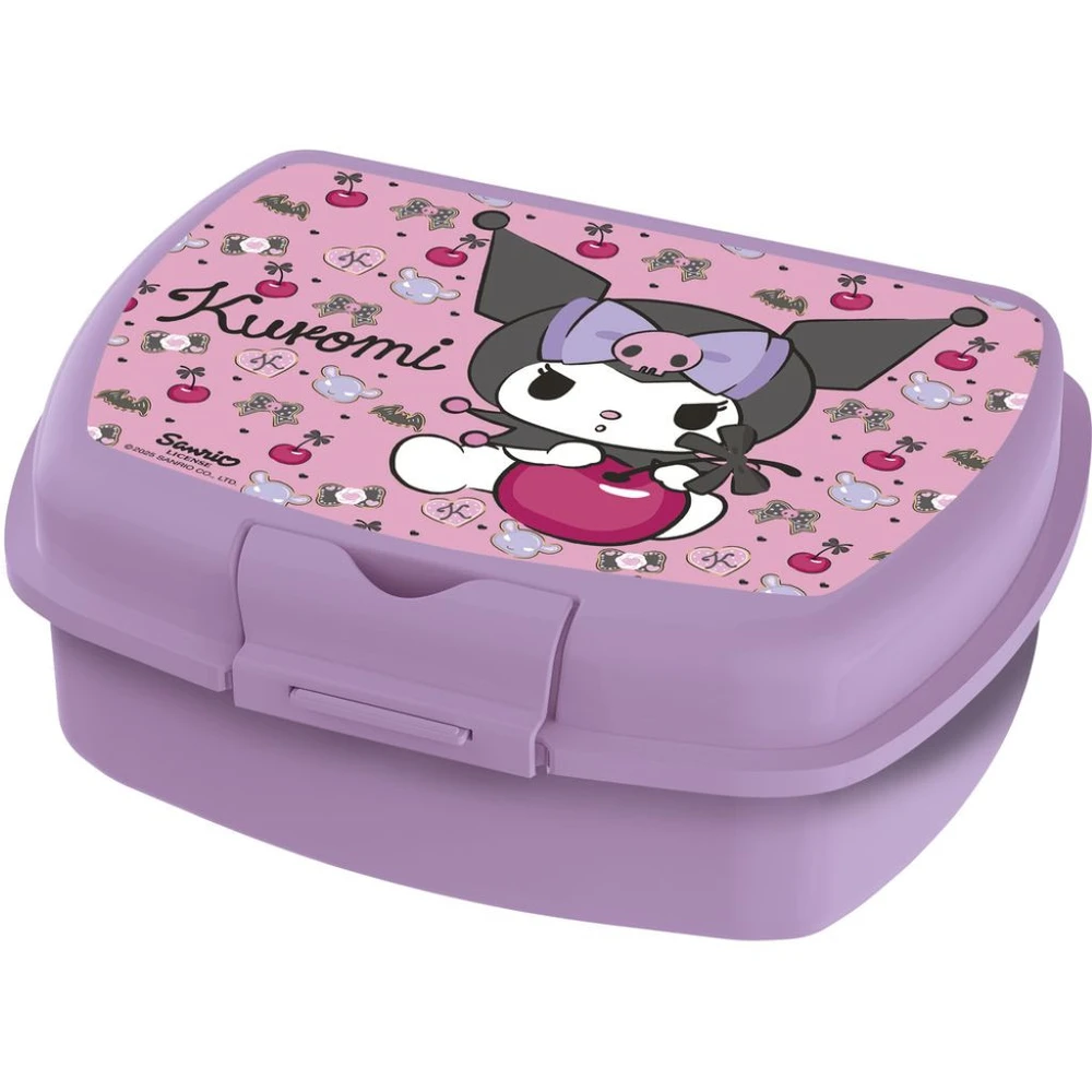LUDICUS GAMES Kutija za ručak Kuromi 18 x 14 x 7 cm roze STOR3387