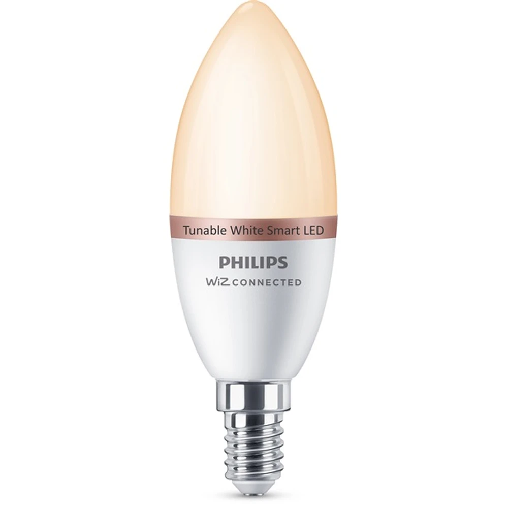PHILIPS Svijeća pametna žarulja Smart WiZ E14 4.9W hladno topao bijela 929002448721