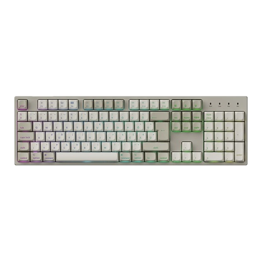 KEYCHRON C2 Pro 8K QMK Super Brown Magyar szürke