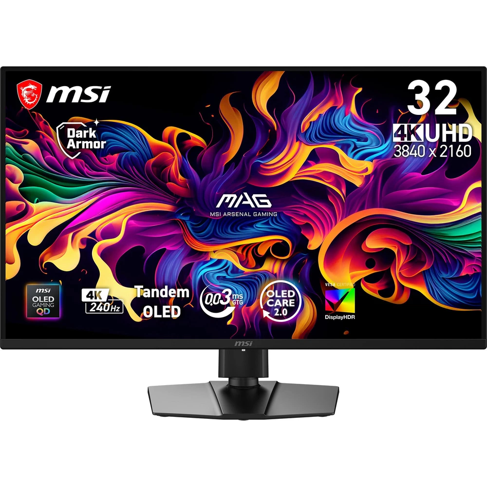 MSI MAG 321UPDE QD-OLED X24 fekete