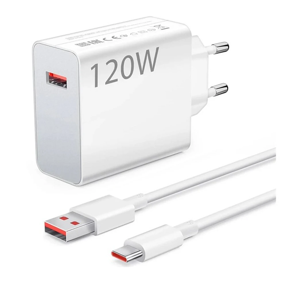 XIAOMI Hálózati töltő HyperCharge Combo 120W fehér BHR9462EU OEM