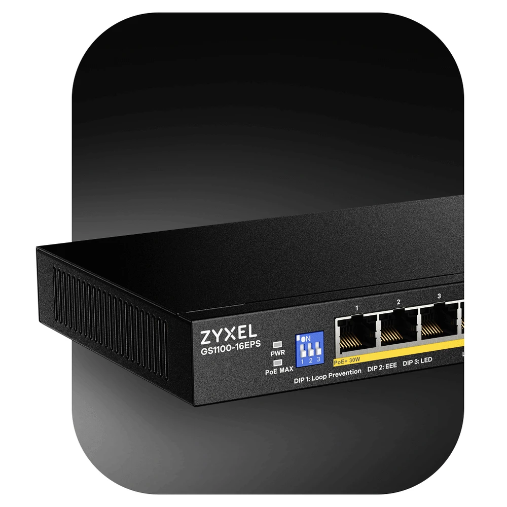 ZYXEL GS1100-16EPS-EU0101F