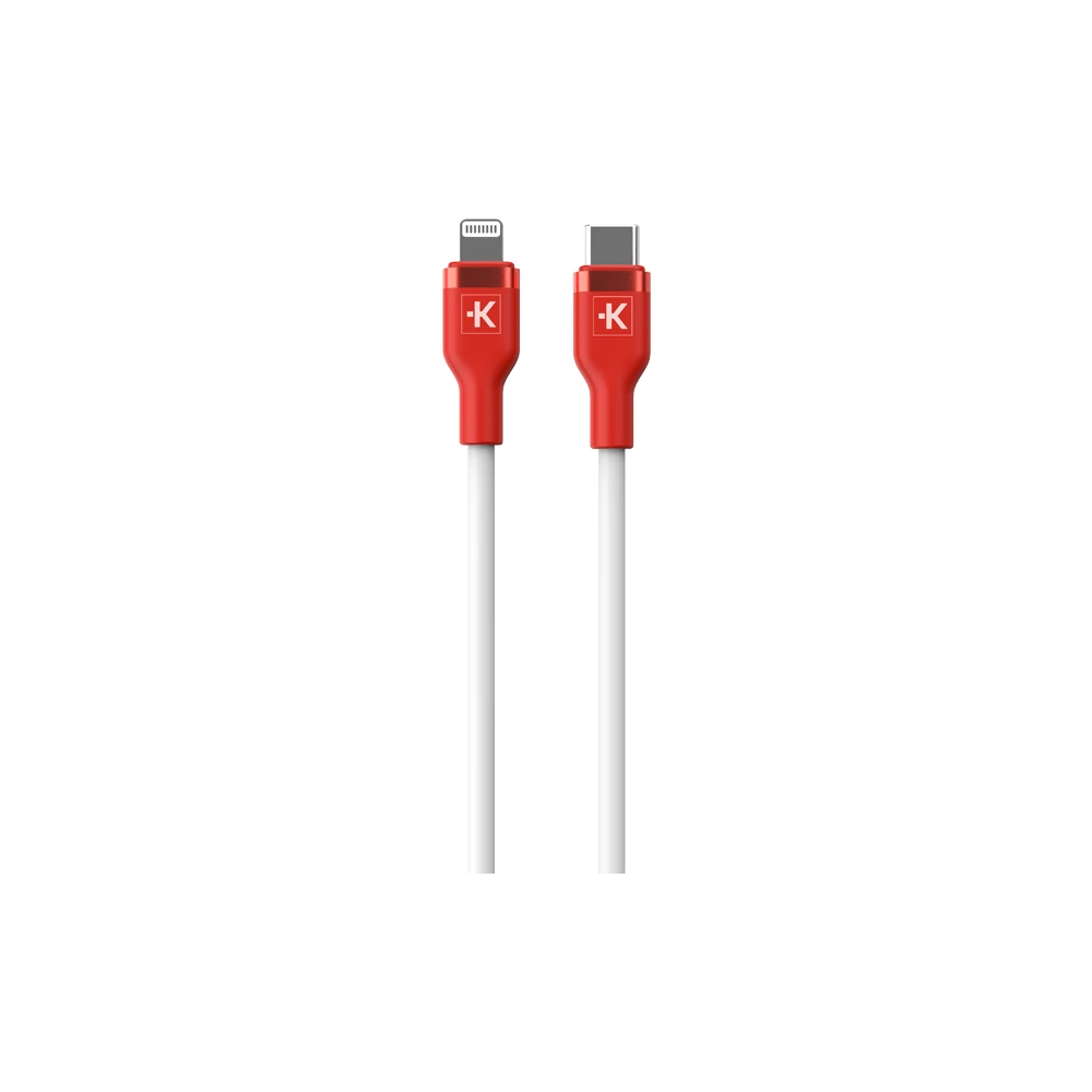 SKROSS USB 2.0 Type C Lightning Töltő/adat Fehér 1.2m 21404