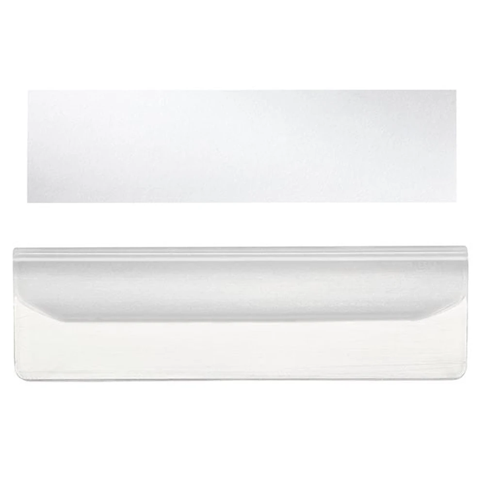 LEITZ Címketartó irattálcához és iratpapucshoz 55x15 mm áttetsző