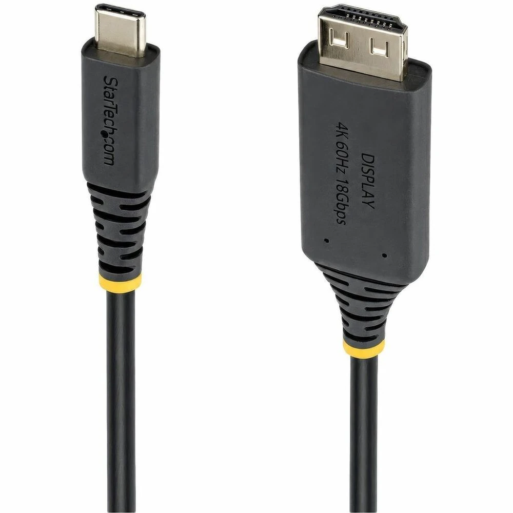 STARTECH USB-C HDMI Connector Black 3m 3M-USBC-HDMI-4K60-G