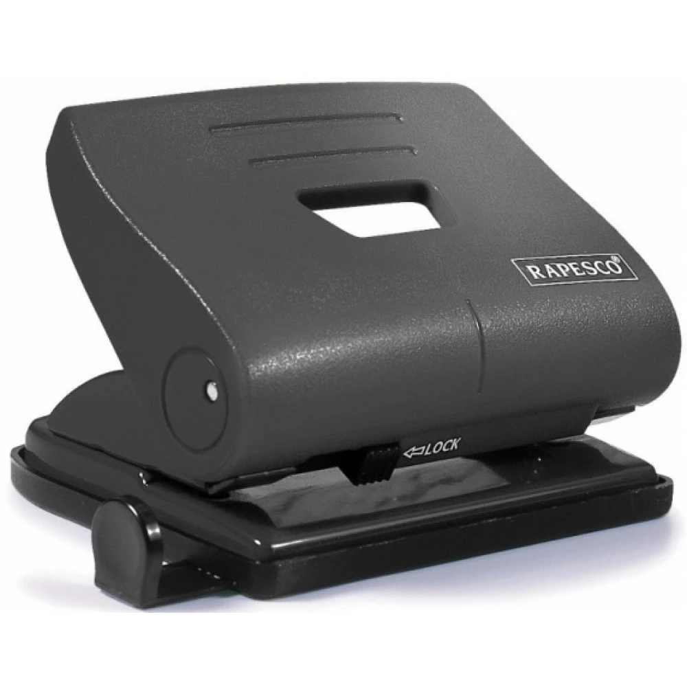 Rapesco 820 2-Hole Metal Punch, 22 Sheet Capacity - Blue