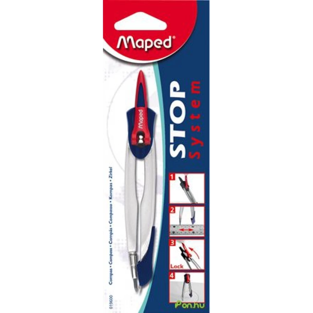 STOP SYSTEM recordable legged iskolai drawing compass iPon hardware