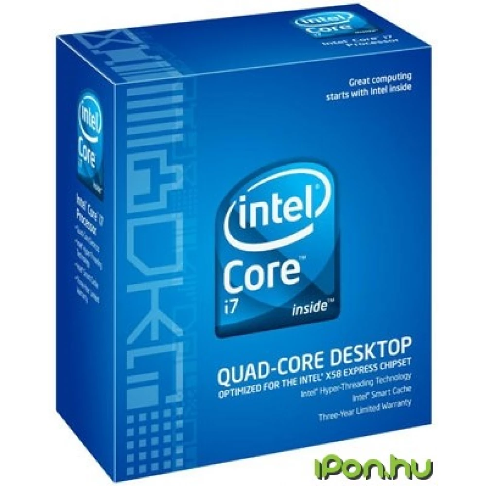 INTEL Core i7-870 2.93GHz 1156 BOX - iPon - hardware and software news,  reviews, webshop, forum