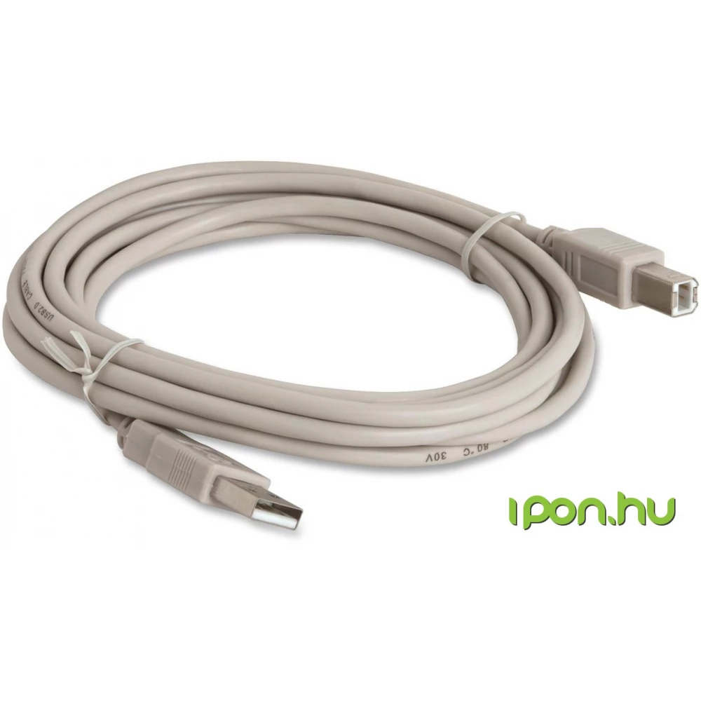 WIRETEK USB Összekötő Szürke 3m WU4AE-3 WIRETEK USB Összekötő Szürke 3m WU4AE-3