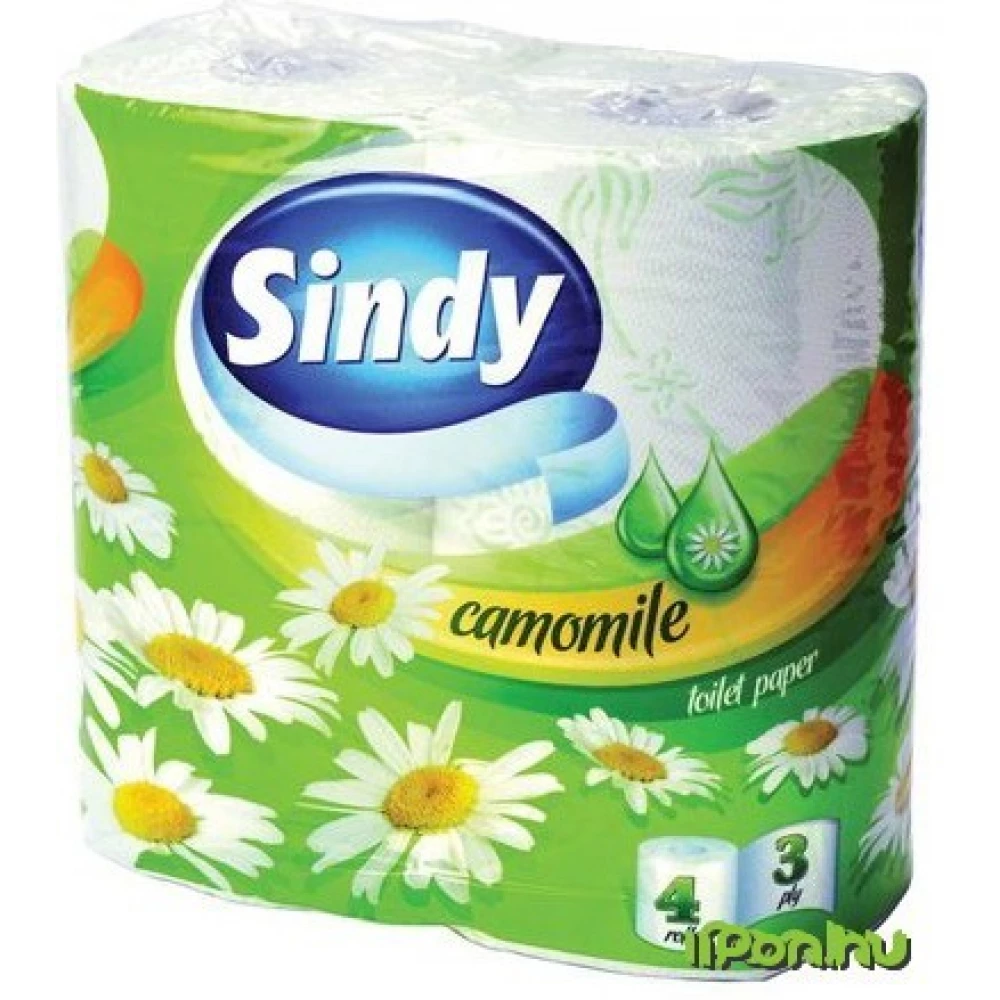 "Szindy" 4 wound toalettpapír 3 ply chamomile iPoncomp