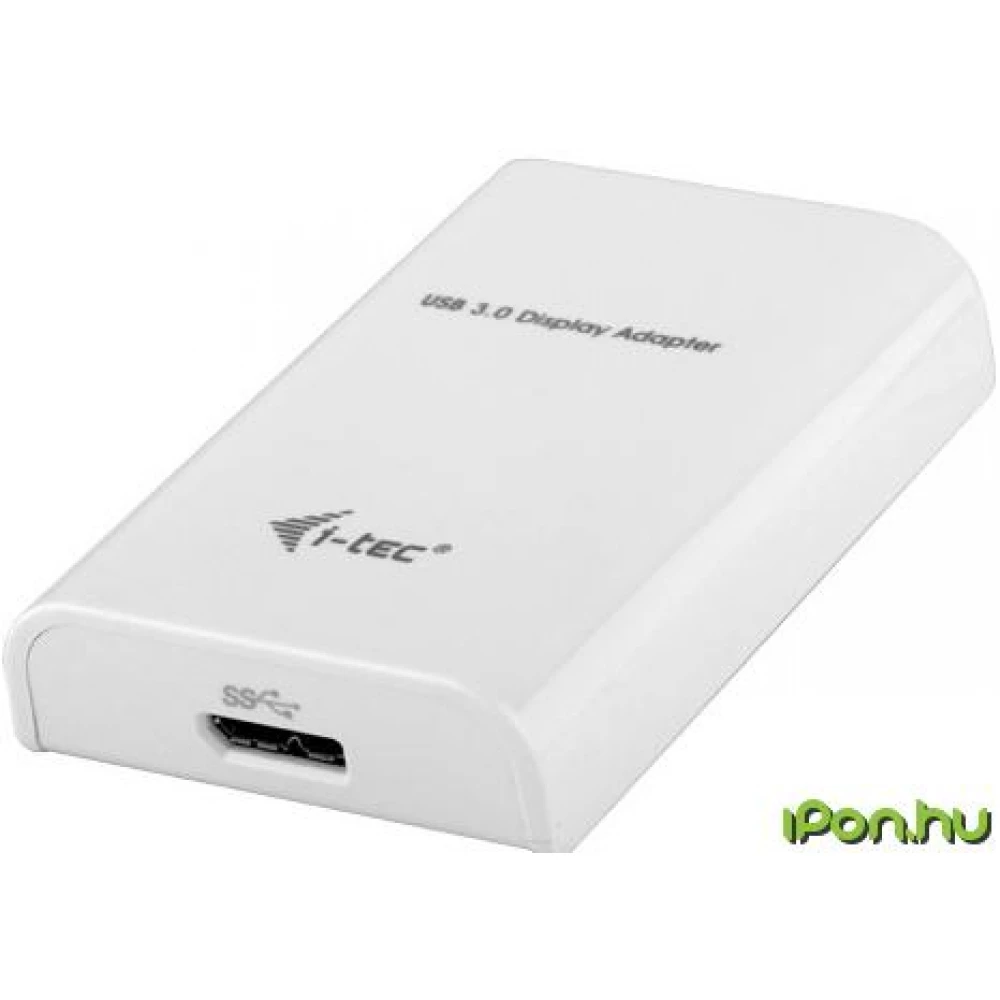 ITEC USB DVI-I Átalakító Fehér 5cm USB3HDTRIO ITEC USB DVI-I Átalakító Fehér 5cm USB3HDTRIO