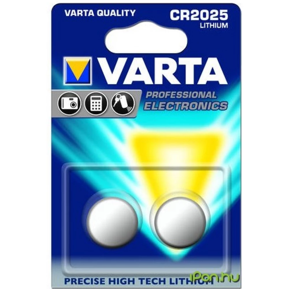 VARTA CR2025 dugme baterija (CR) 2kom