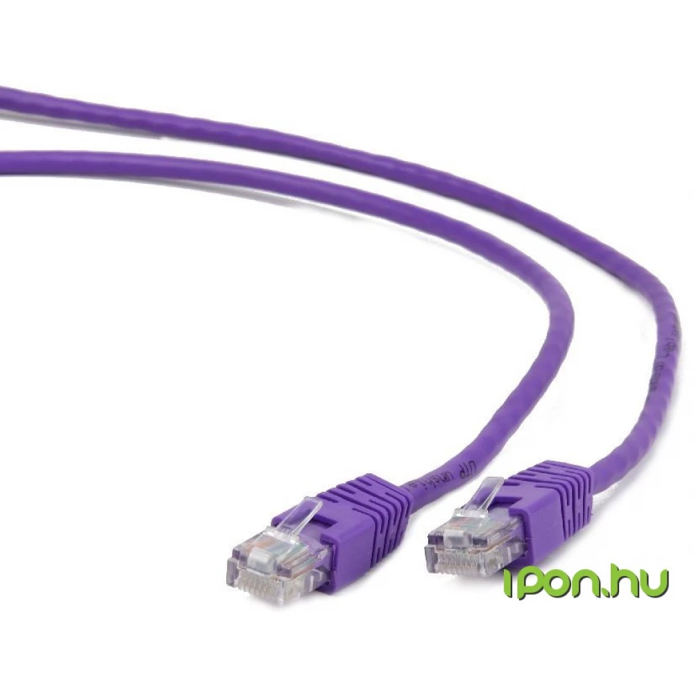 Gembird UTP Összekötő Lila 2m PP12-2M/V