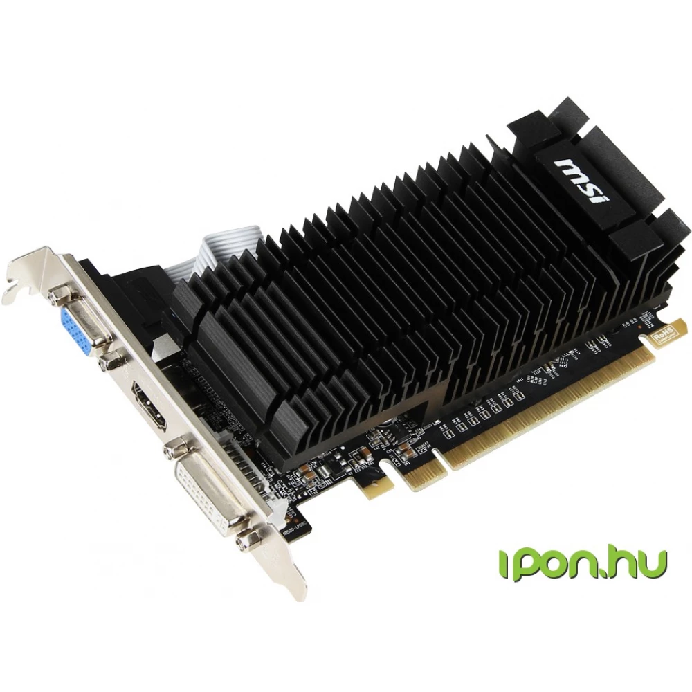 MSI N610GT 1GD3H LPV1 GeForce GT 610 1GB DDR3 PCIE iPoncomp