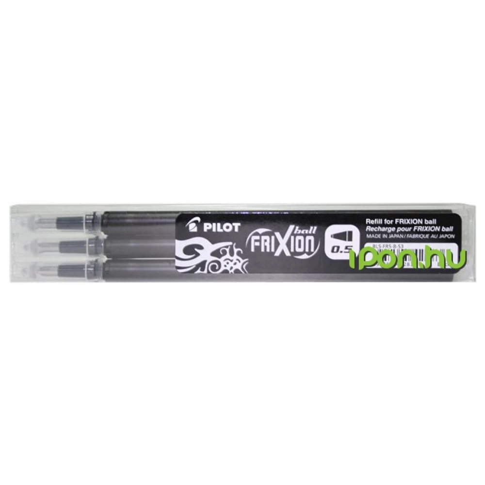 PILOT Rollertoll betét 0.25 mm törölhető Frixion Clicker fekete PILOT Rollertoll betét 0.25 mm törölhető Frixion Clicker fekete