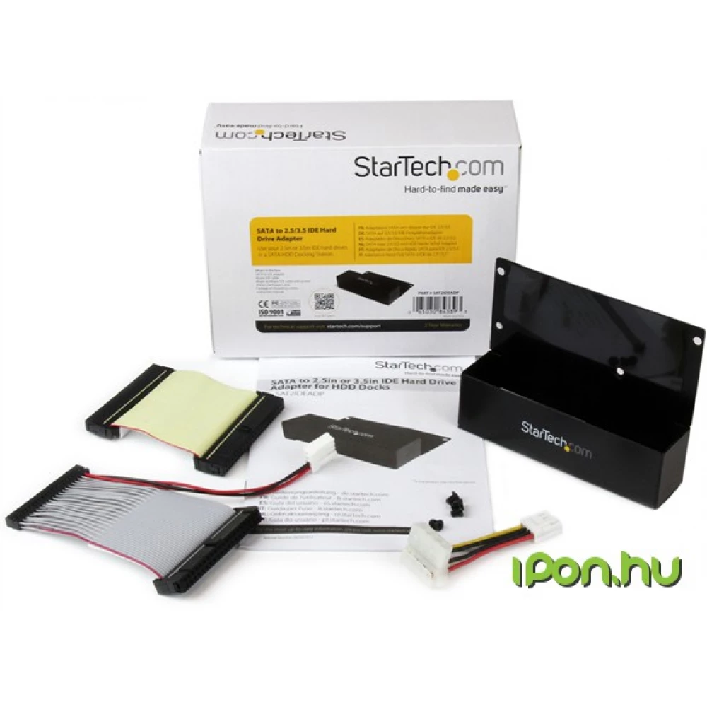 STARTECH SAT2IDEADP SATA 2.5in or 3.5in IDE Hard Drive Adapter for