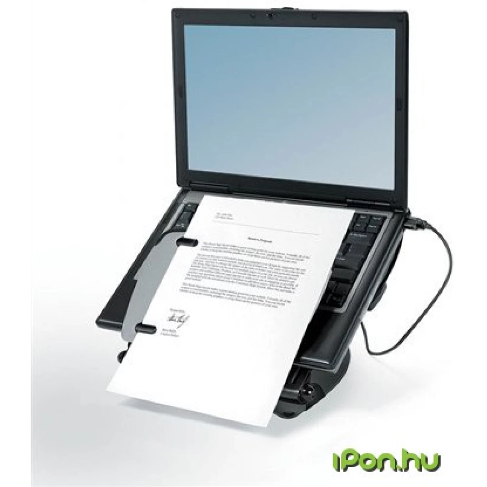 FELLOWES Professional Series Laptop Workstation notebook állvány USB portokkal