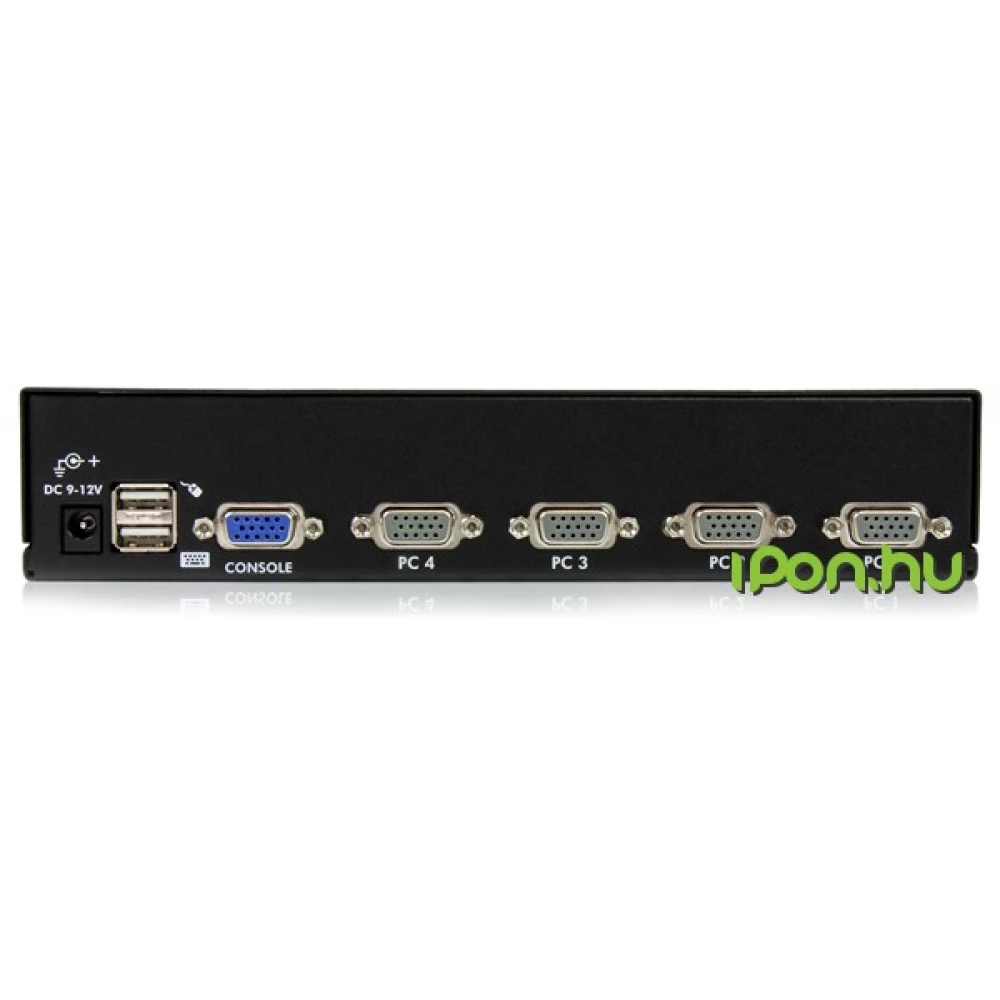 STARTECH SV431DUSBU 4 Port 1U Rackmount USB KVM Switch