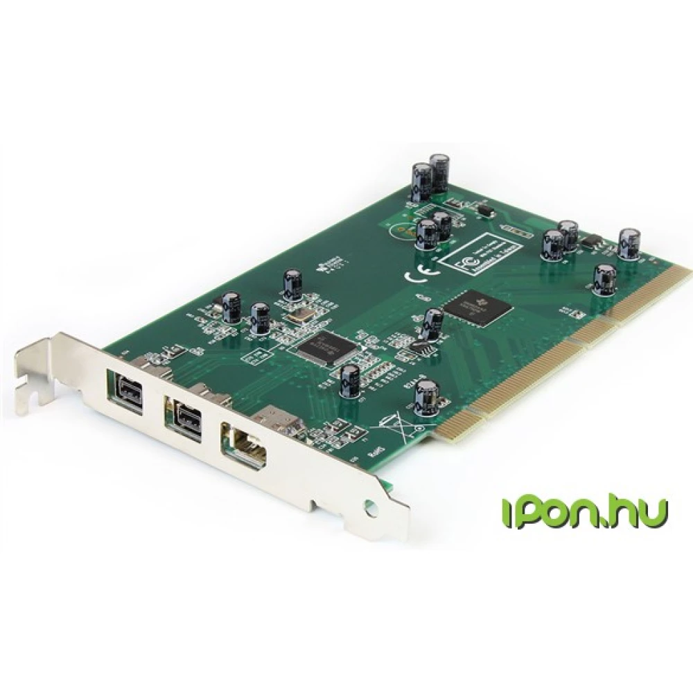 STARTECH PCI1394B_3 3 Port 2b 1a PCI 1394b FireWire Adapter Card