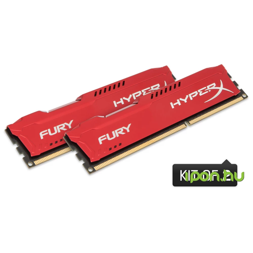 HyperX 16GB FURY DDR3 1600MHz CL10 KIT HX316C10FRK2/16