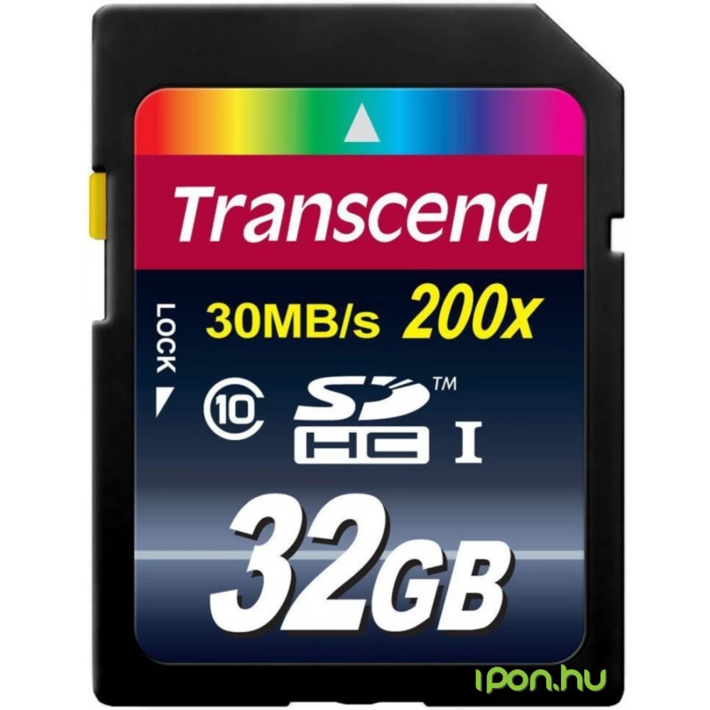 TRANSCEND Premium 32GB SDHC 10 MB/s TS32GSDHC10 TRANSCEND Premium 32GB SDHC 10 MB/s TS32GSDHC10