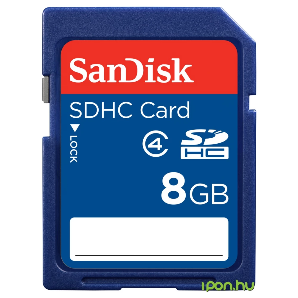 SANDISK Standard 8GB SDHC 4 MB/s SDSDB-008G-B35