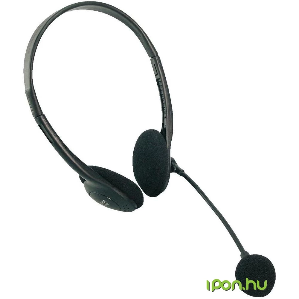 LOGILINK Stereo Headset Earphones with Microphone Easy