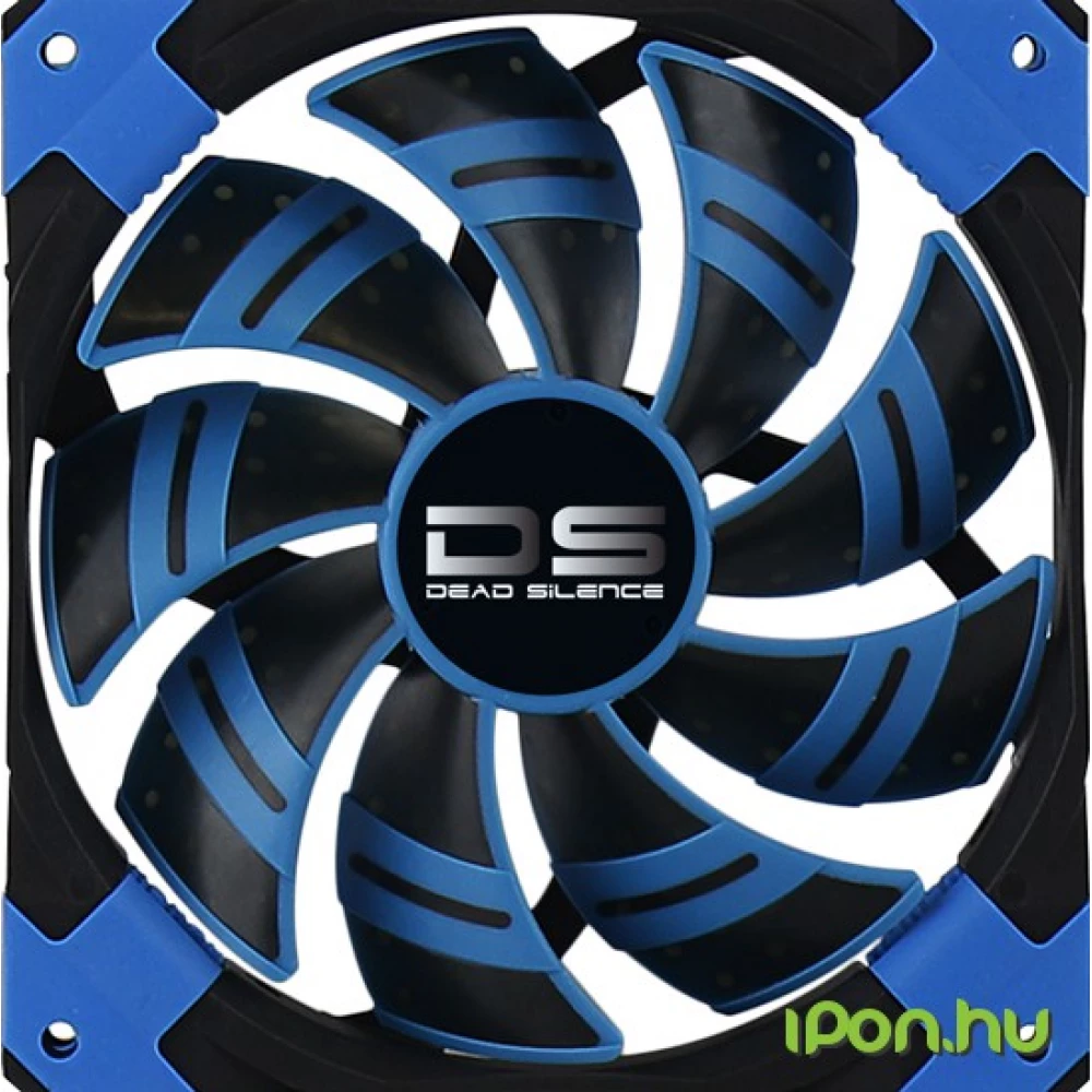 AEROCOOL Dead Silence Blue Edition 12cm - iPoncomp.com