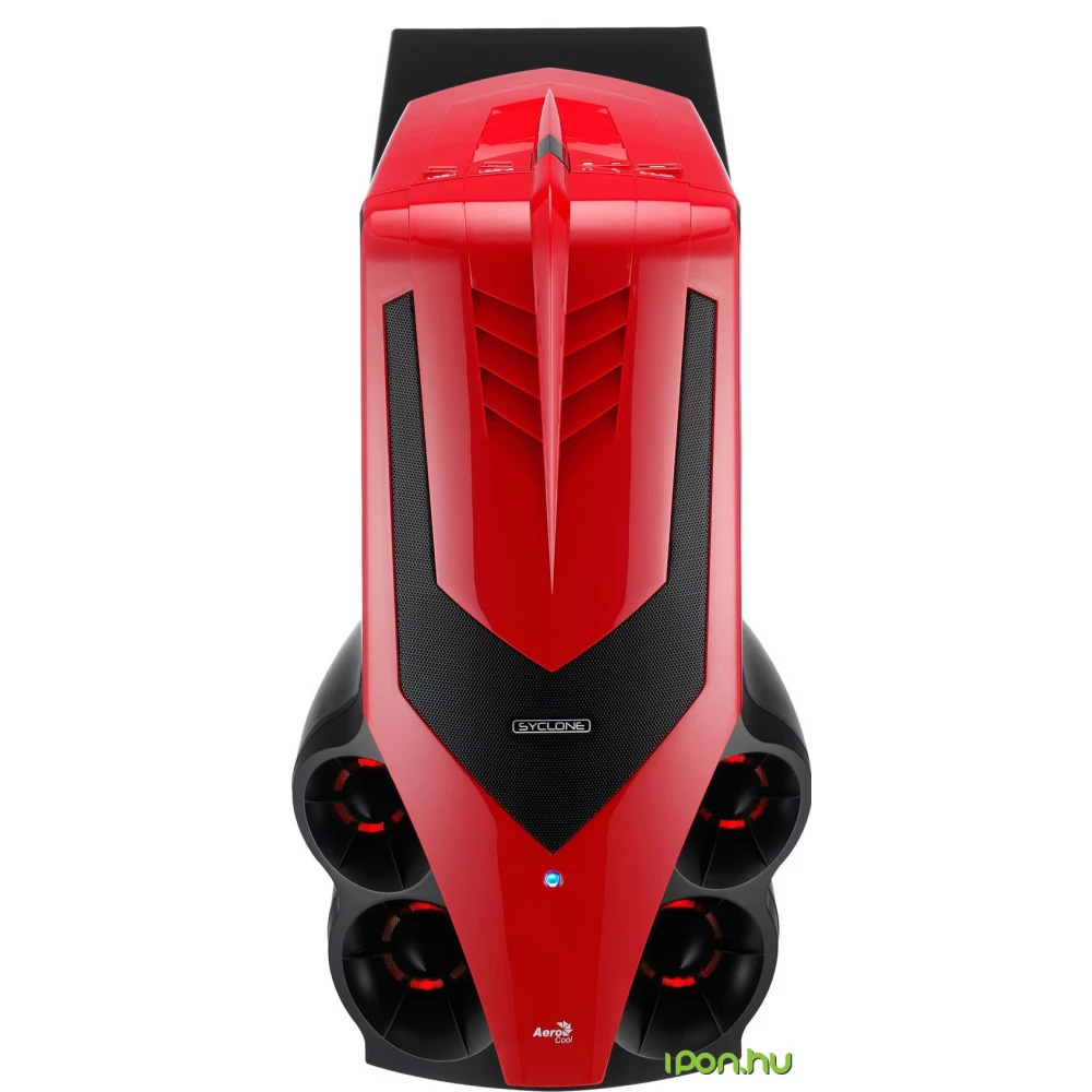 AEROCOOL SYCLONE II Red - - hardware and software news, reviews, webshop, forum