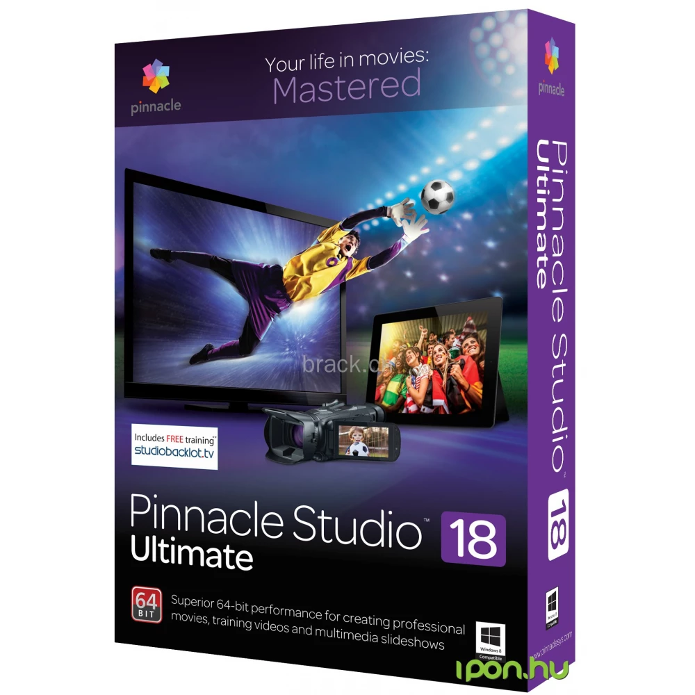 PINNACLE Studio 18 Ultimate - iPon - hardware and software news, reviews,  webshop, forum