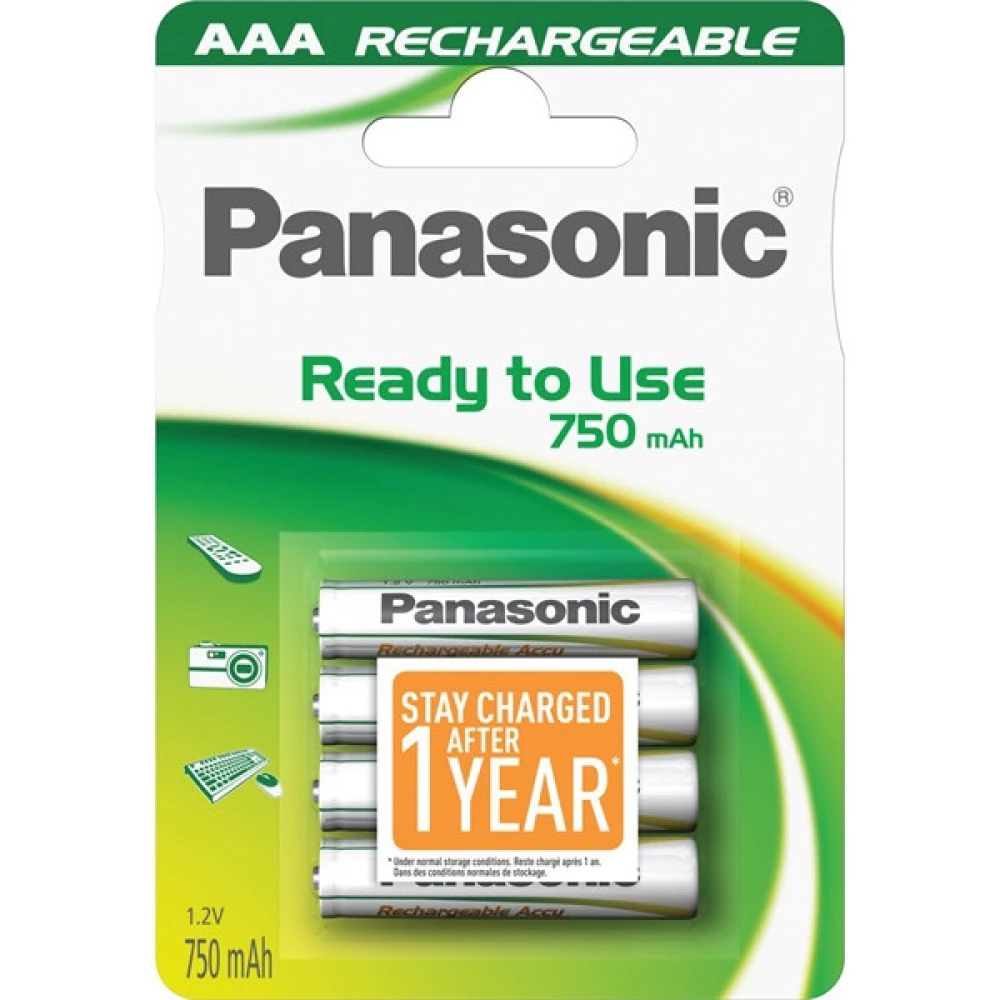 PANASONIC Eneloop mikro olovka akumulator (AAA) 750mAh 4kom (Basic vraća)