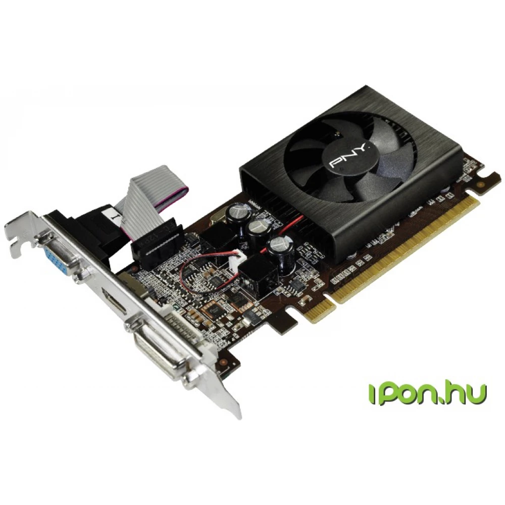 PNY GF210LP1GESB GeForce GT 210 1GB DDR3 PCIE iPon hardware