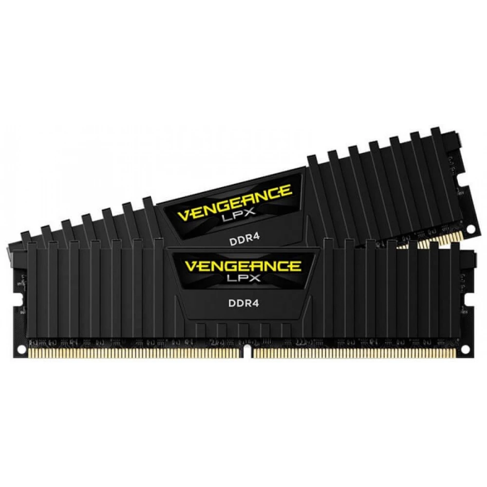 2 X 8GB Corsair Vengeance LPX 16GB Black PC Memory CMK16GX4M2D3000C16 C16 1.35V Desktop Memory DDR4 3000 PC4-24000 