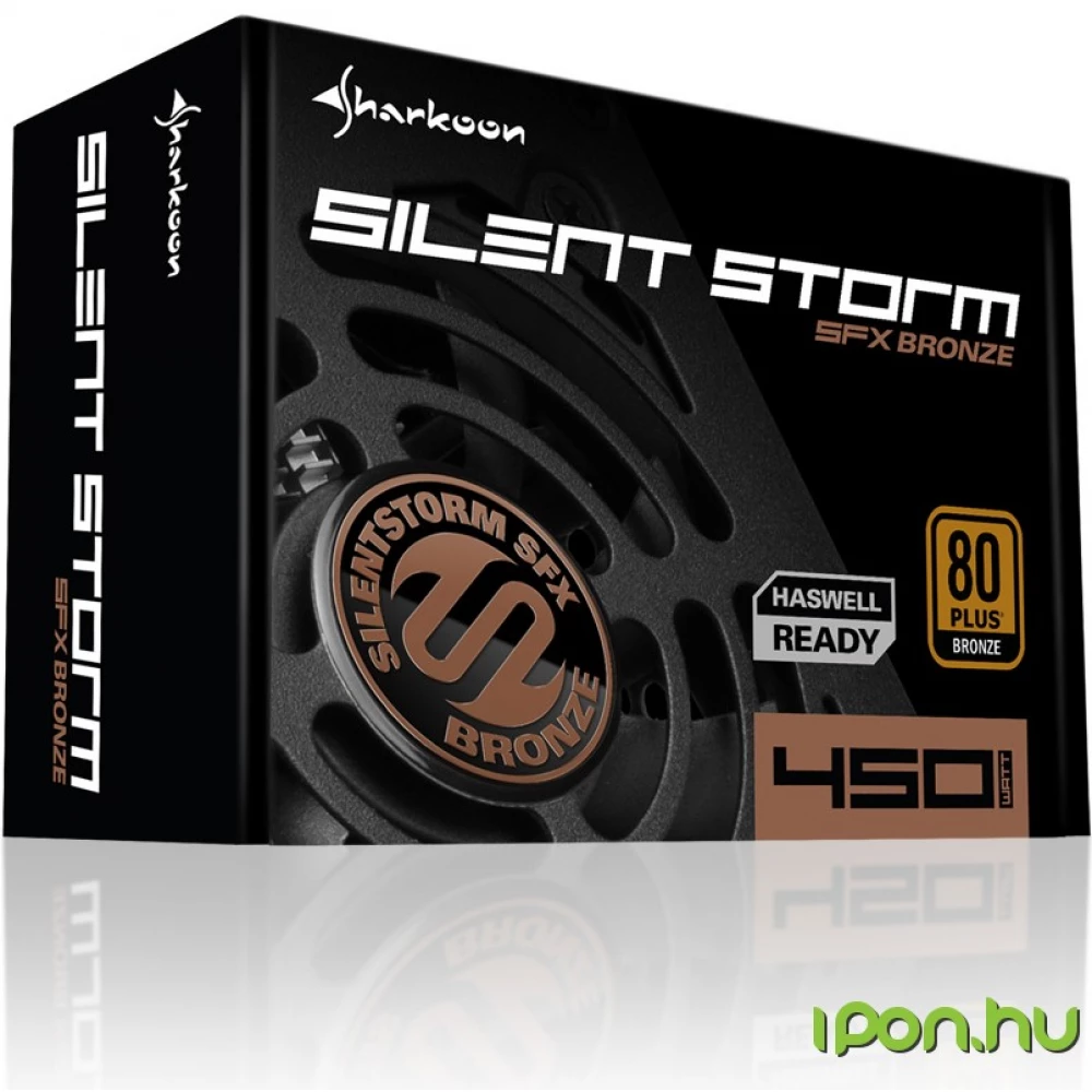 Bloc d’Alimentation Sharkoon SilentStorm SFX Bronze 450 W main image 1
