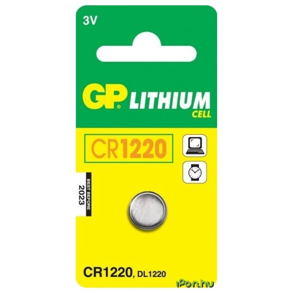GP CR1220 Lithium dugme baterija (CR) 5kom