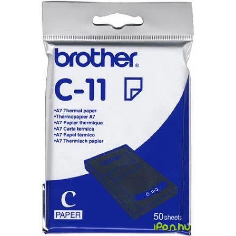 BROTHER C-11 thermo paper 50pcs